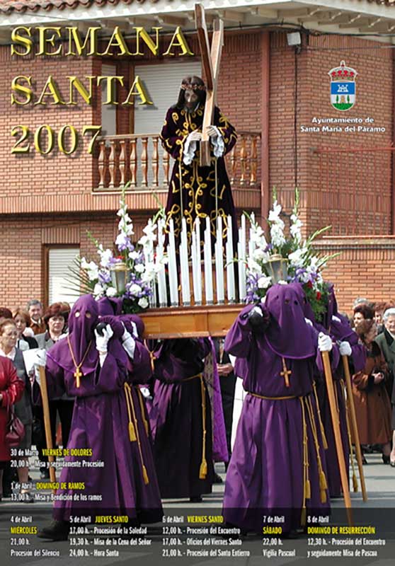 Semana Santa en Santa María del Páramo 2007 Santa María del Páramo